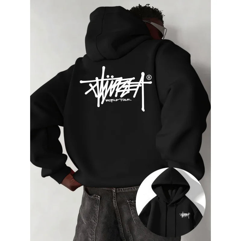 Urban Oversized Graphic Hoodie