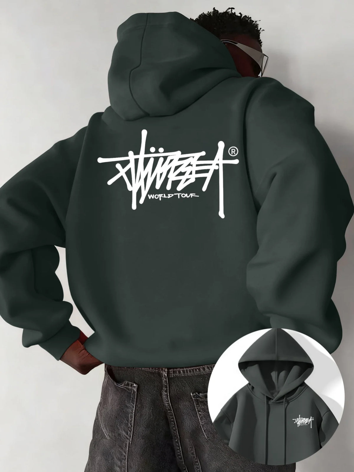 Urban Oversized Graphic Hoodie