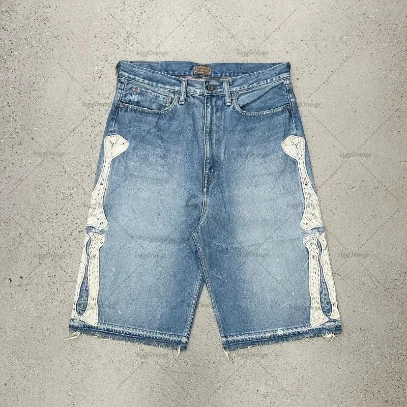 Men’s Y2K Baggy Denim Shorts