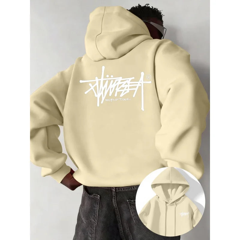 Urban Oversized Graphic Hoodie