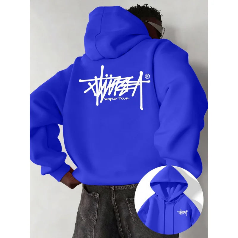 Urban Oversized Graphic Hoodie