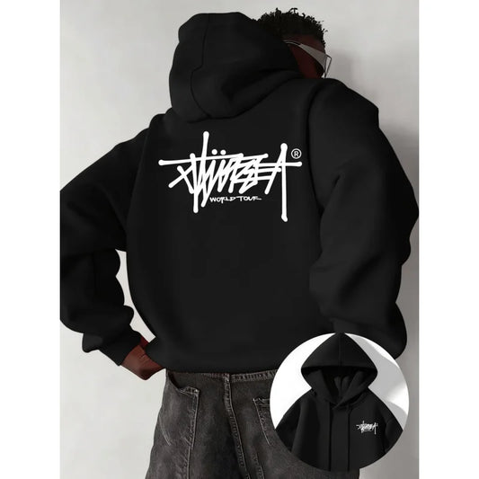 Urban Oversized Graphic Hoodie