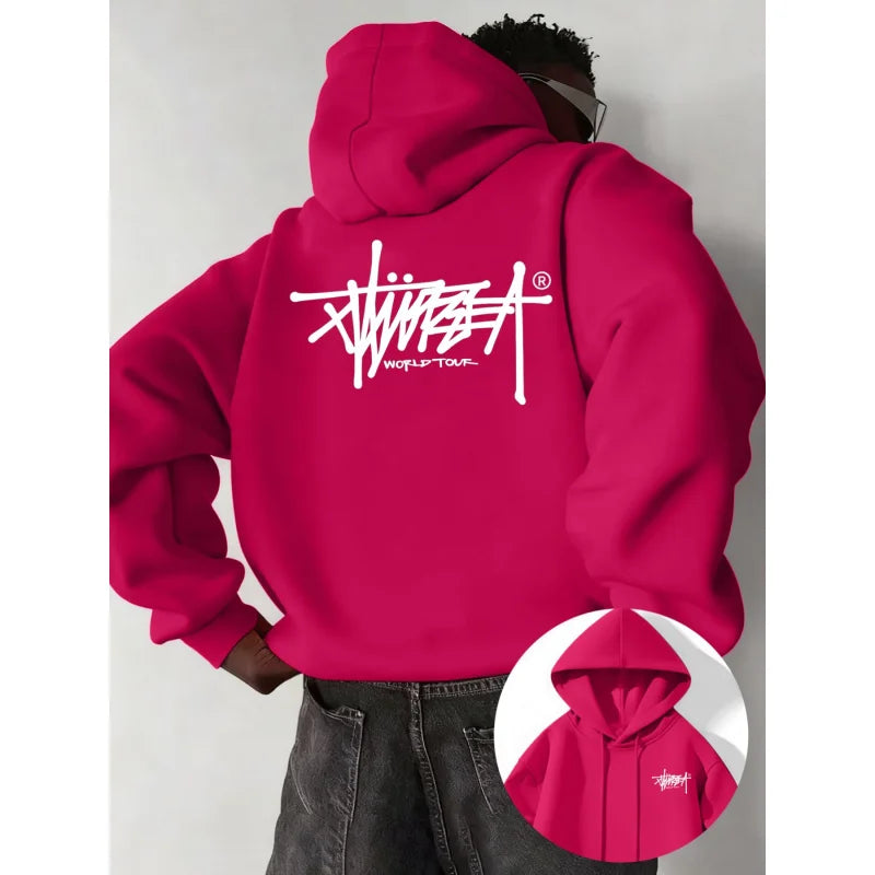 Urban Oversized Graphic Hoodie