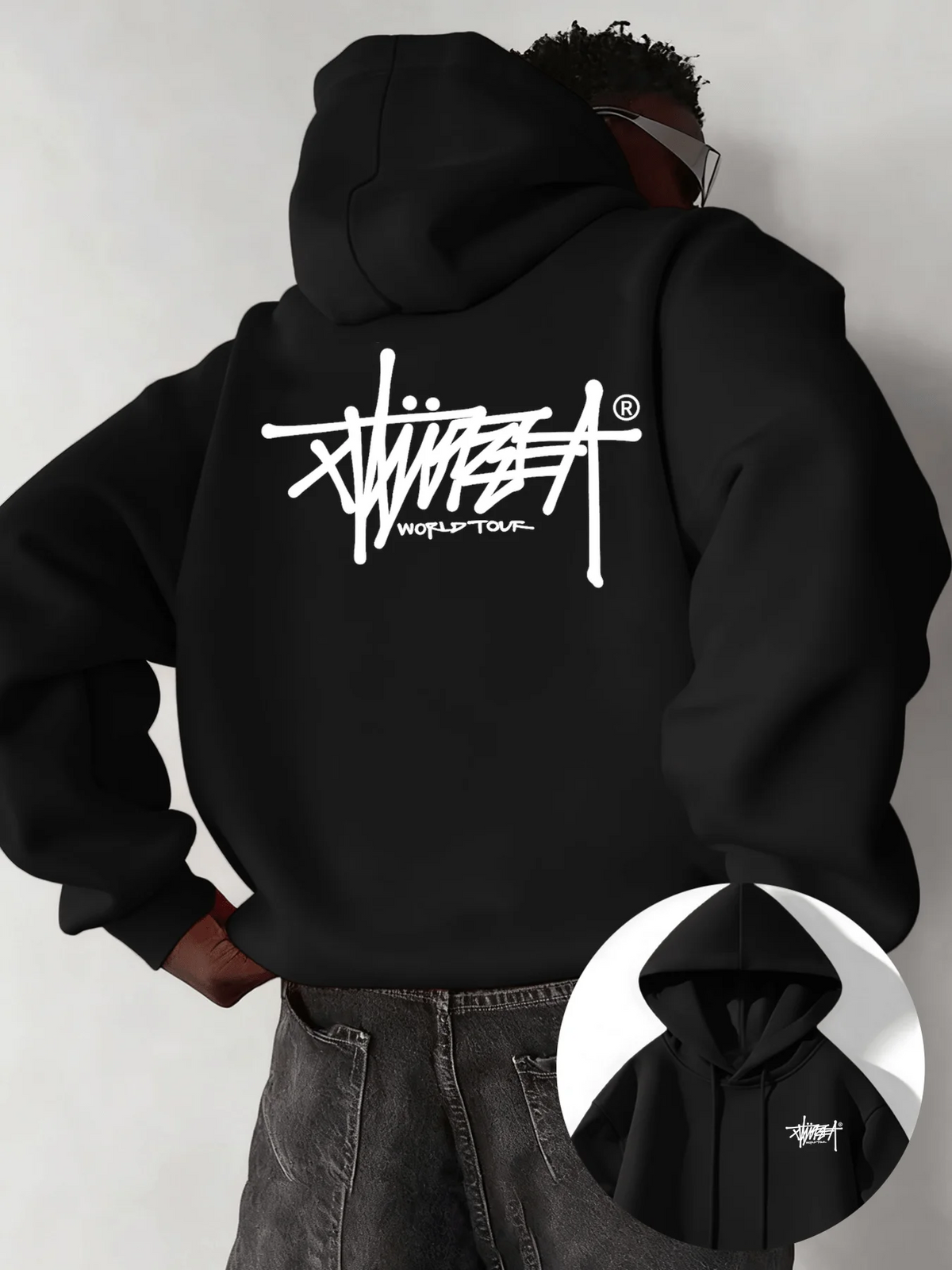 Urban Oversized Graphic Hoodie