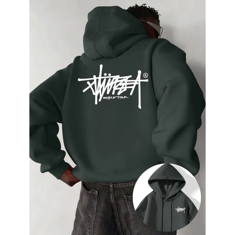 Urban Oversized Graphic Hoodie
